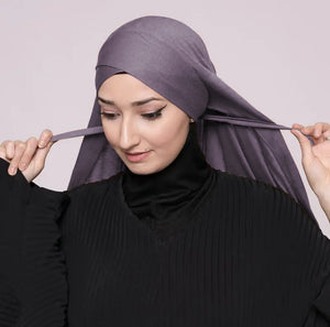 Easy wear jersey hijab