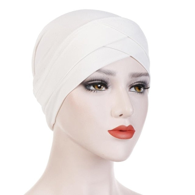 Inner Hijab Caps Muslim stretch Turban cap Islamic Under scarf