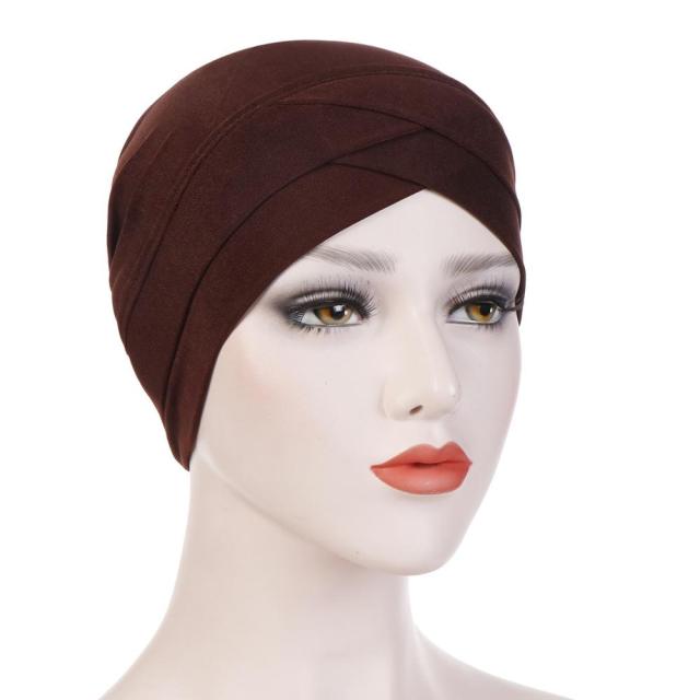 Inner Hijab Caps Muslim stretch Turban cap Islamic Under scarf