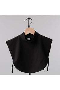 Islamic textile product under scarf Hijab Neck Collar cotton Combed-Black